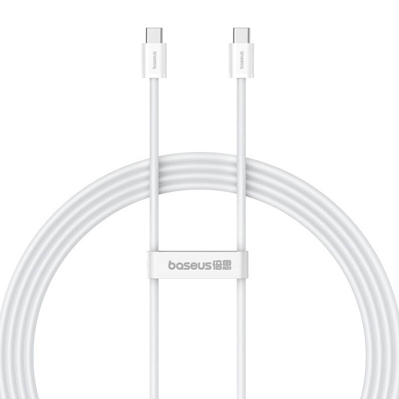 Baseus Superior 2 100W 2m USB-C na USB-C kabel za brzo punjenje (bijeli)