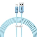Baseus Crystal Shine USB kabel za iP, 2.4A, 2m (plavi) (paket od 5 komada)