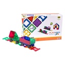 Magnetske pločice 3D Train Playmags 153 - set od 50 kom