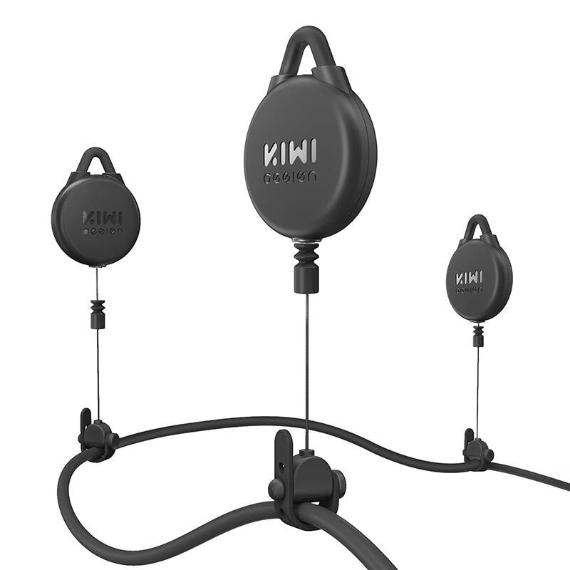 VR Cable Culley System-3 kom Kiwi Design V2-3 za Meta Quest 2 Black