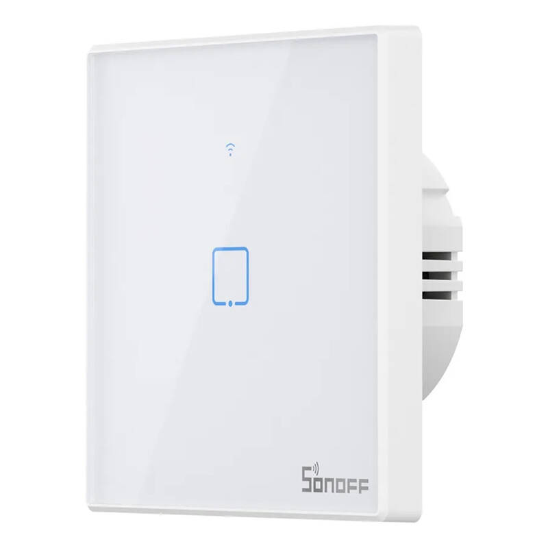 Smart Switch WiFi + RF 433 Sonoff T2 EU TX (1-kanalni) ažuriran