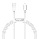 Baseus Superior Series kabel USB na USB-C, 66W, 1m (bijeli) (paket od 5 komada)