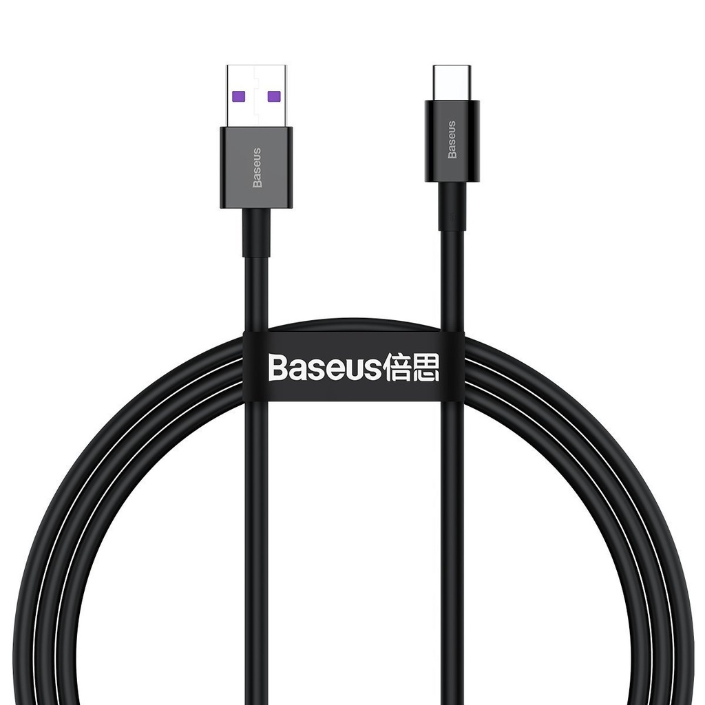 Baseus Superior Series kabel USB na USB-C, 66W, 1m (crni)