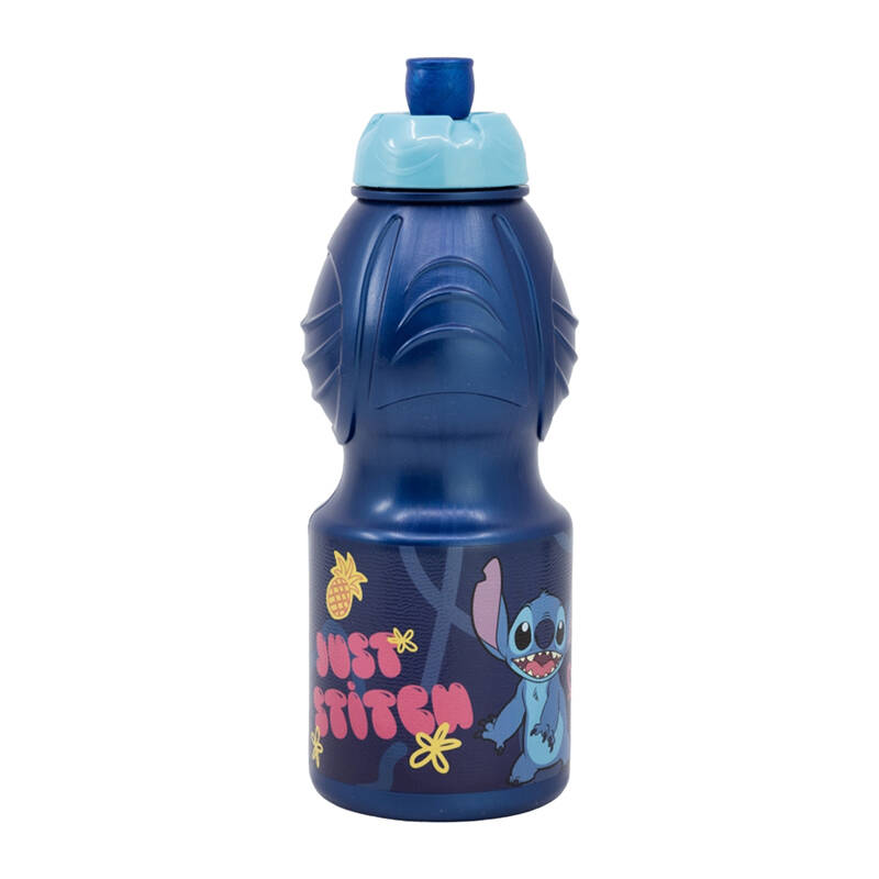 Sportska boca za djecu STOR 75032 400 ml Stitch Palms (plava)