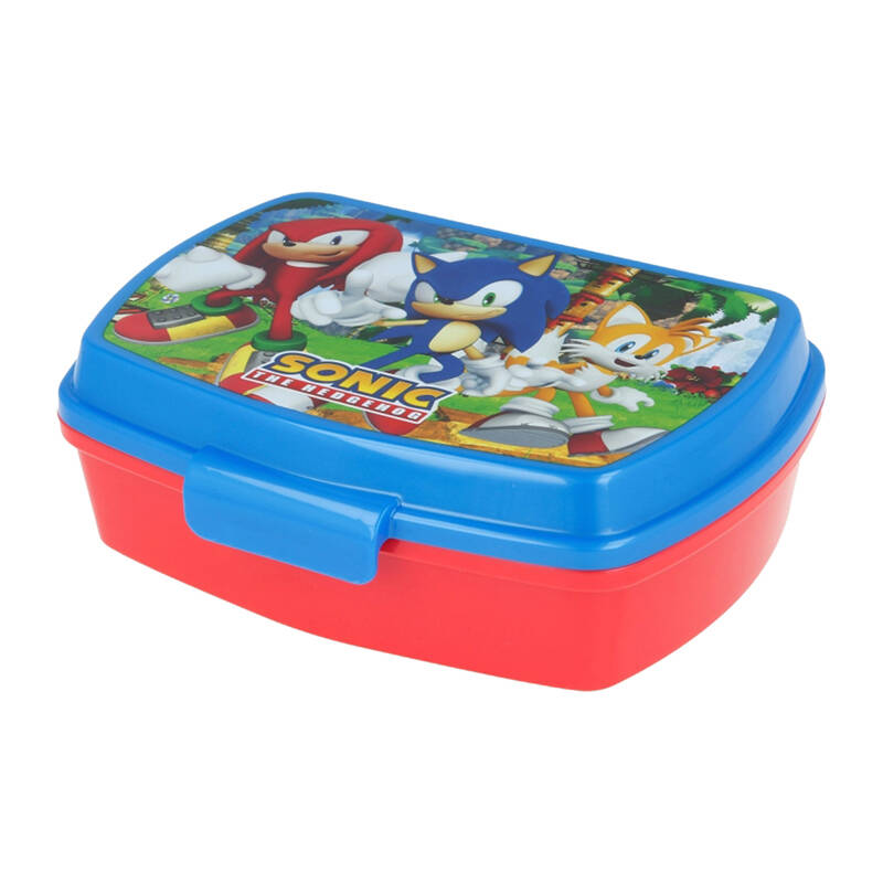 Kutija za ručak za djecu STOR 40574 450 ml Sonic the Hedgehoh (plava i crvena)