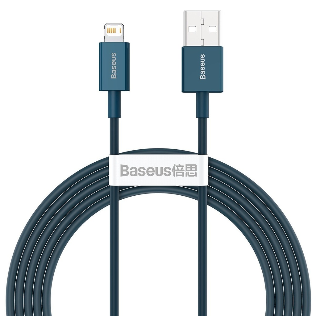 Baseus Superior Series kabel USB na iP 2.4A 2m (plavi)