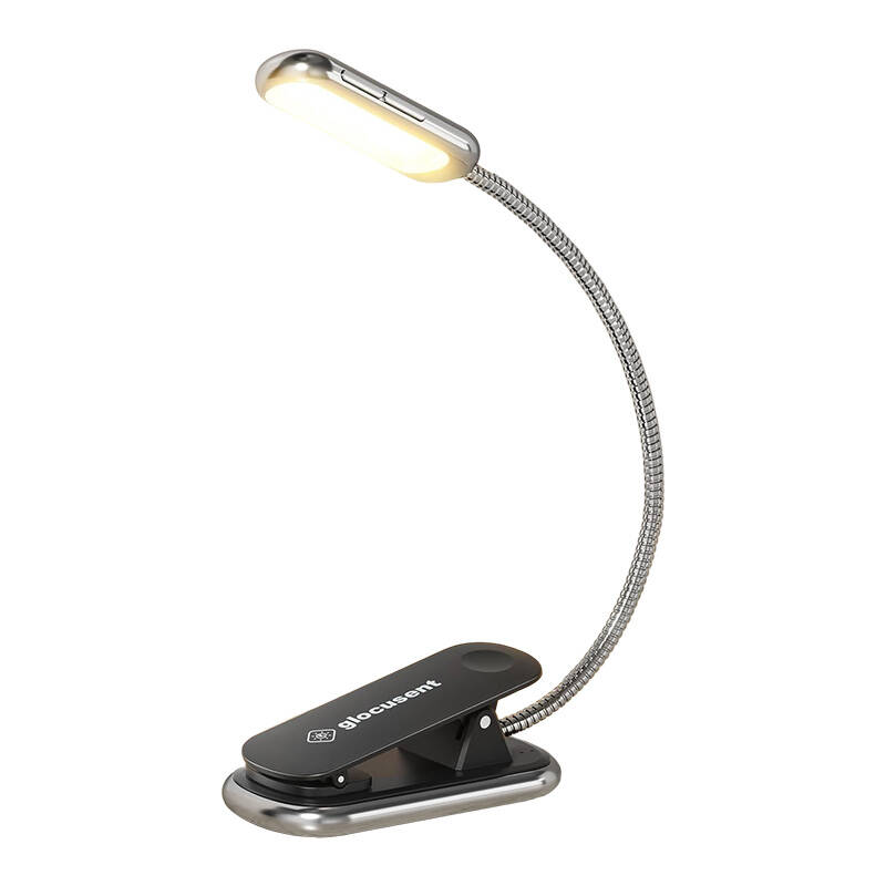 Bežična lampa Glocusent Posh Premium book light, USB-C 1000mAh timer (crna)