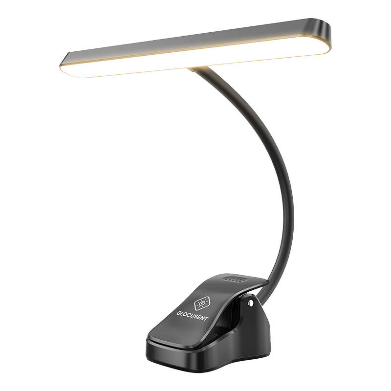 Bežična lampa Glocusent Music Stand Light, USB-C 4000mAh (crna)