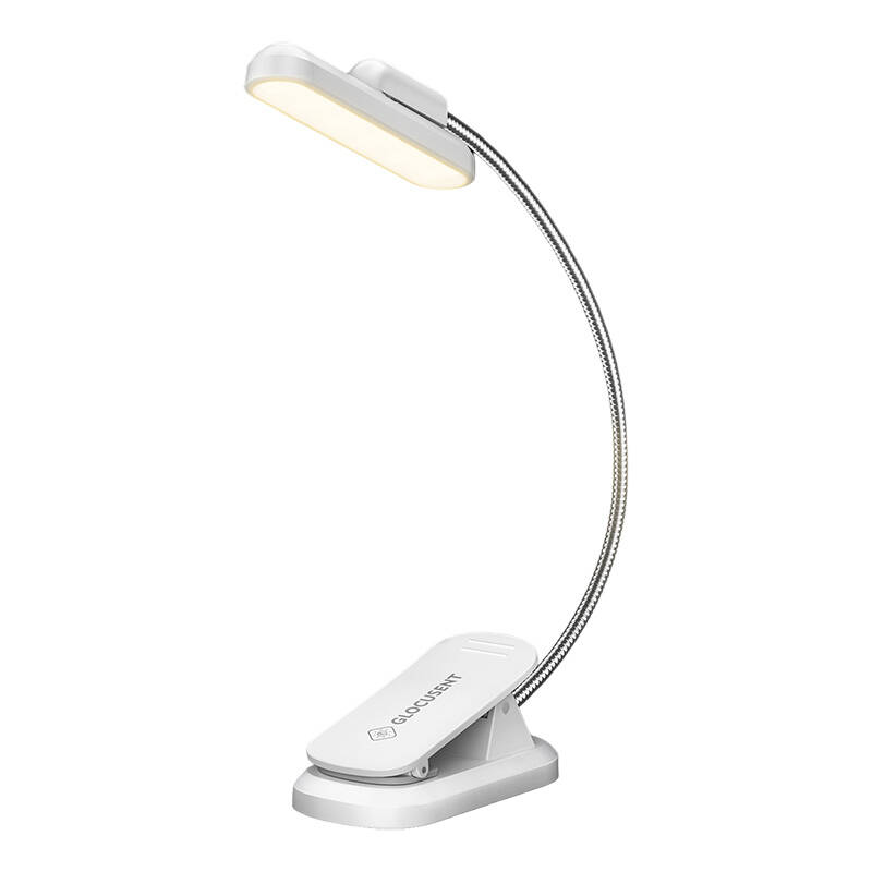 Bežična lampa Glocusent Rotatable Book Light, USB-C 1000mAh (bijela)