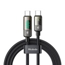 Mcdodo CA-3610 USB-C na USB-C kabel, automatsko isključivanje, PD 100W, 1,2 m (crni)