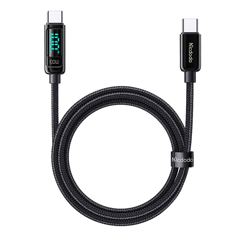 Mcdodo CA-8820 100W USB-C na USB-C kabel, 1,2 m (crni)