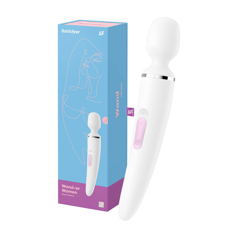 Satisfyer Wand-er Woman bijelo/krom