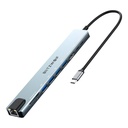 Priključna stanica Blitzwolf BW-TH5 10u1 USB-C (srebrna)