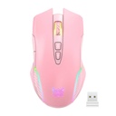 ONIKUMA CW905 Pink 2.4G bežični miš za igranje