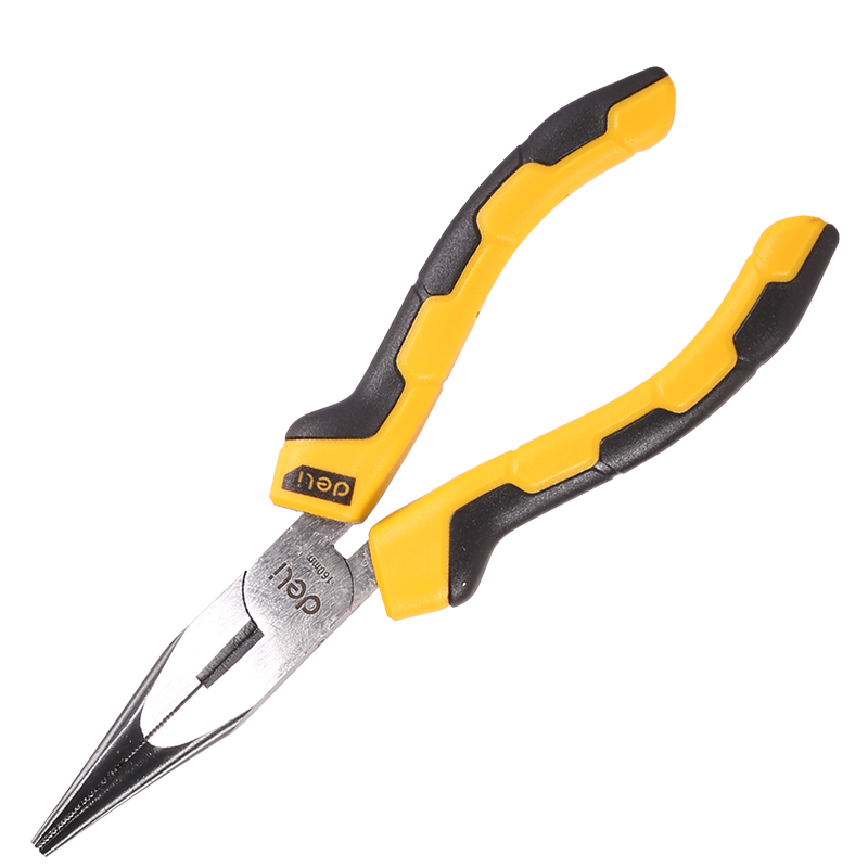 Dugačka kliješta 6" Deli Tools EDL2106 (žuta) (paket od 5 komada)