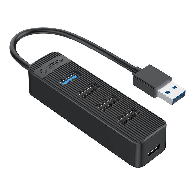 Orico USB na USB 3.0 + 3x USB 2.0 hub adapter (crni)