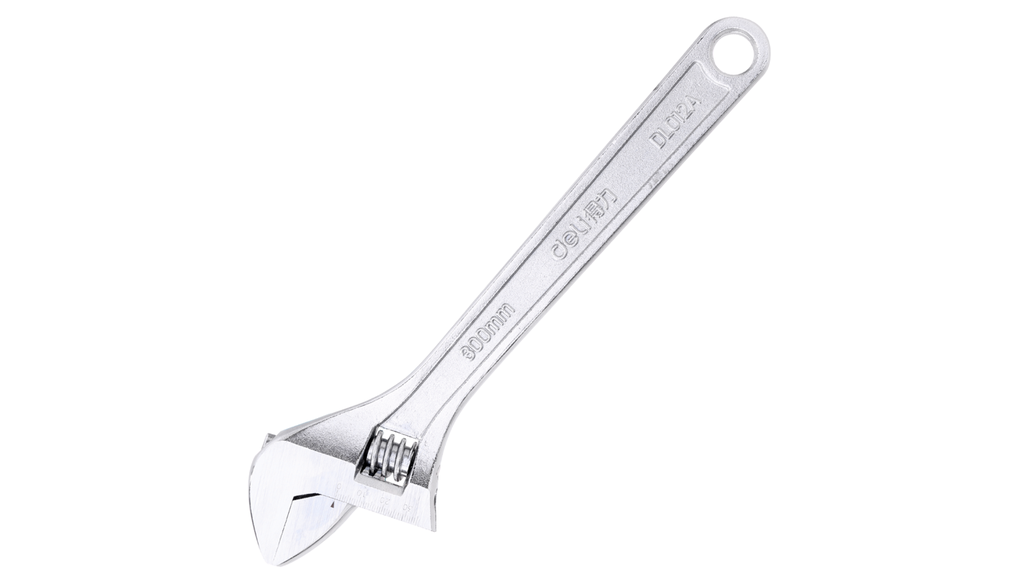 Podesivi ključ 12" Deli Tools EDL012A (srebrni) (paket od 5 komada)