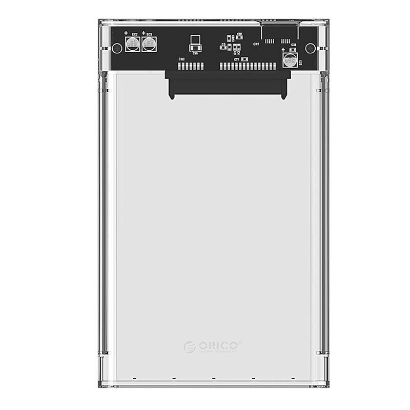 Orico 2139 HDD/SSD 2.5" kućište pogona, 5Gbps, USB-A na USB Micro-B (prozirno)