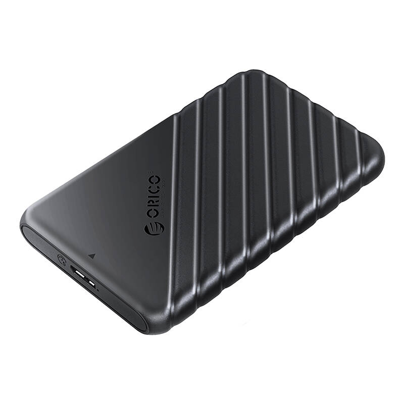 Orico 25PW1 HDD/SSD 2.5", 5Gbps, USB-A na USB Micro-B kućište pogona (crno)