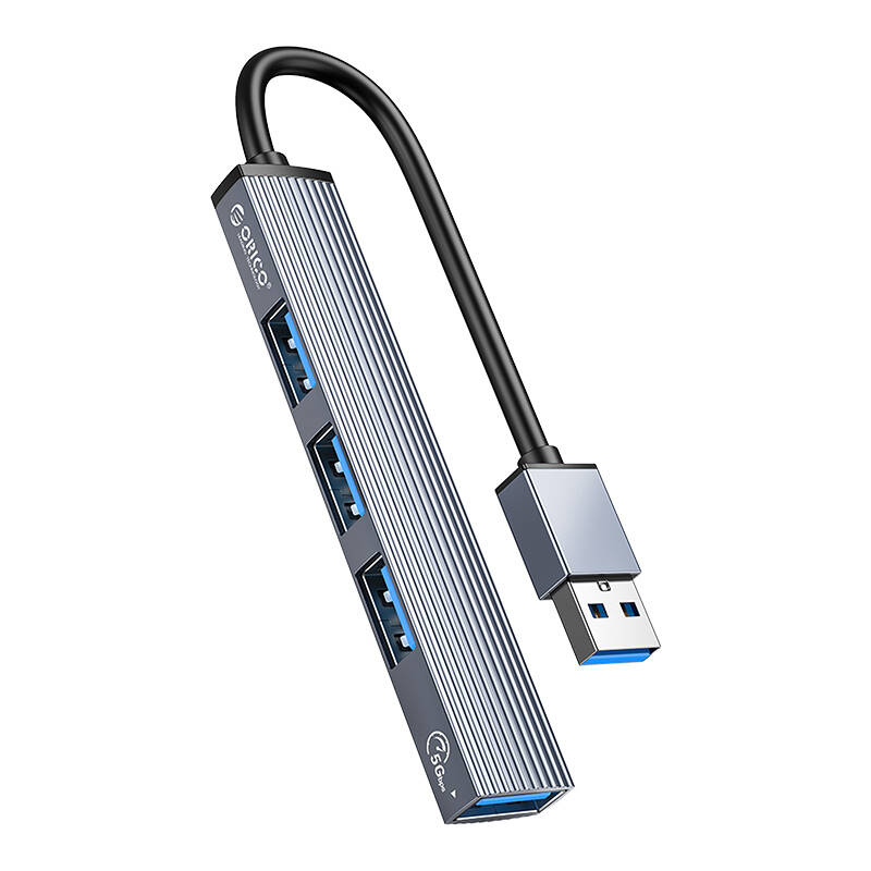 Orico AH-A13 USB na 4x USB 3.0 hub adapter (sivo)