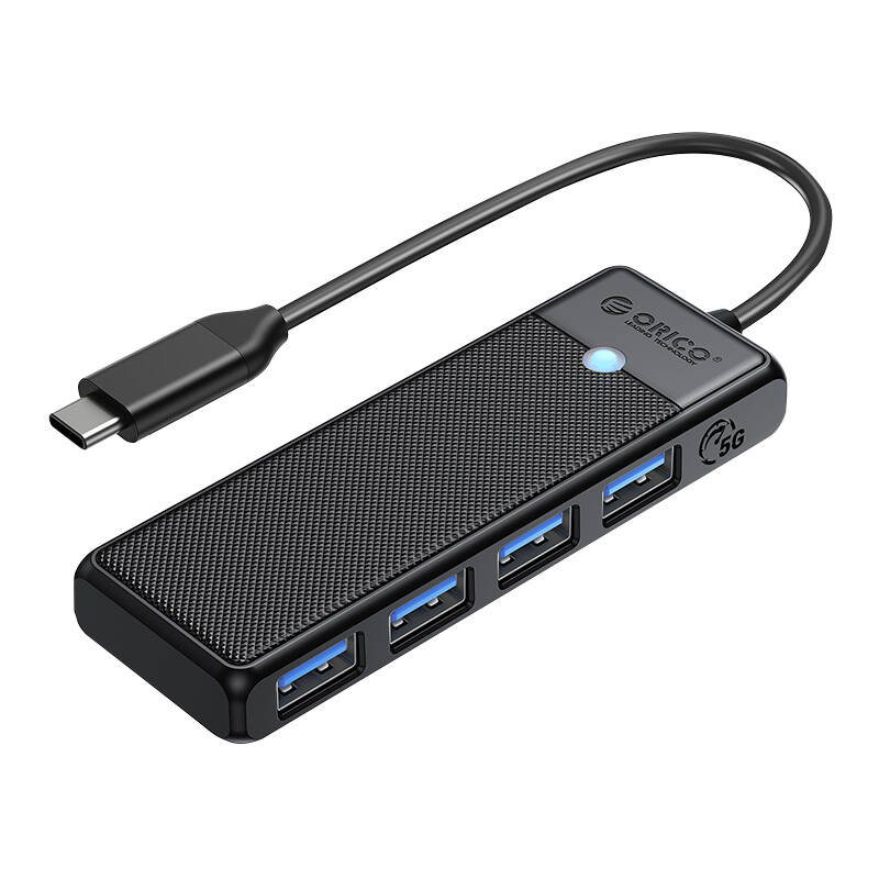 Orico Hub 4u1 USB A3.0x4 (crni)