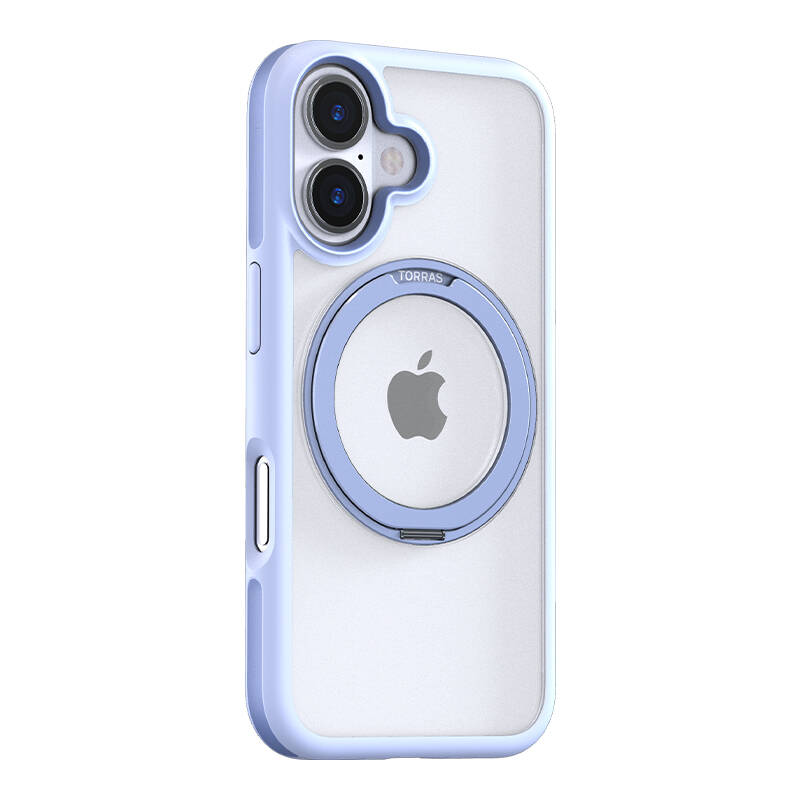 Torras Ostand R Fusion Series Case za iPhone 16 (svijetlo plava)