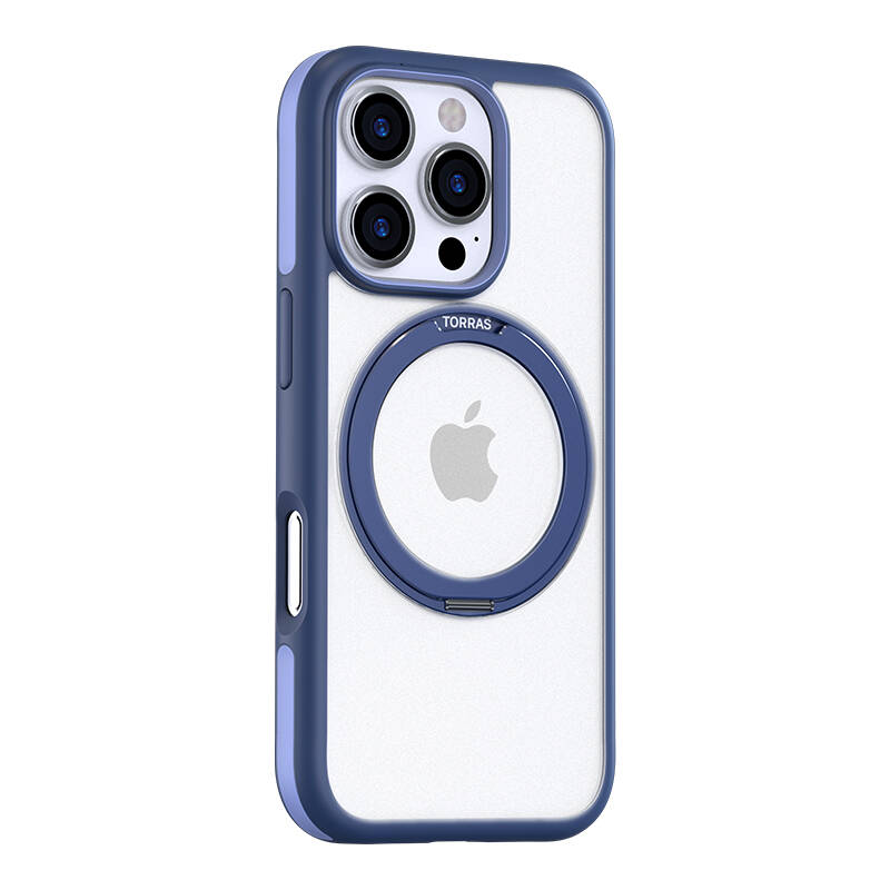 Torras Ostand R Fusion Series Case za iPhone 16 Pro (plava)