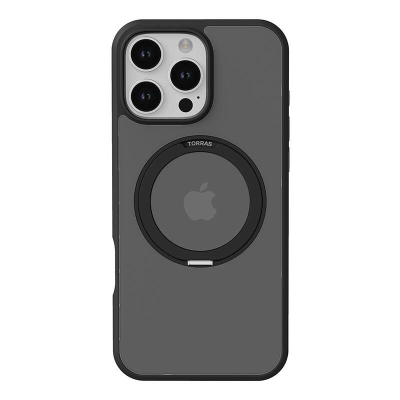 Torras Ostand Pro Case za iPhone 16 ProMax (crna