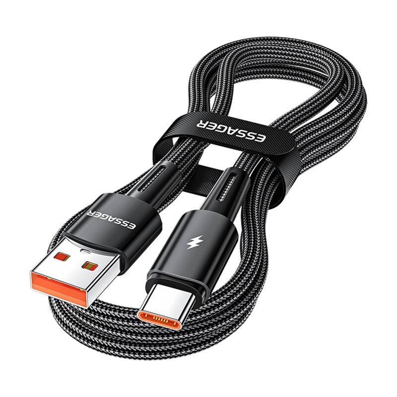 Essager USB-A na USB-C 120W 2m kabel (crni)