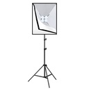 Studio set Puluz softbox 50x70cm, tronožac, LED žarulja 4 kom PU5071EU