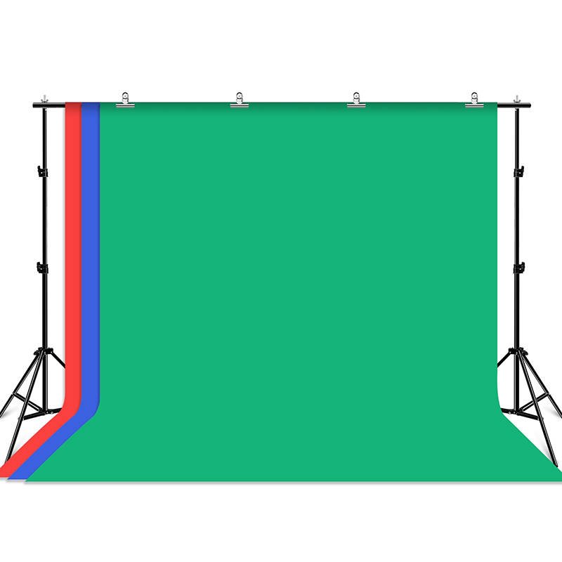 Nosač pozadine foto studija Puluz 2x3m + Pozadine 3 kom PKT5205