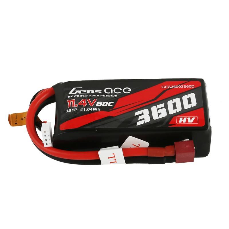 Baterija Gens Ace 3600mAh 11.4V 60C 3S1P