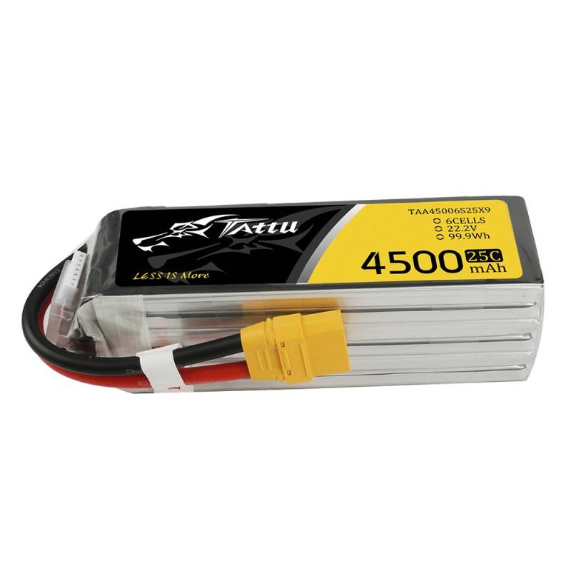 Baterija Tattu 4500mAh 22.2V 25C 6S1P XT90