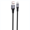 Foneng X112 USB-A na USB-C kabel, 3A, 1m (crni)