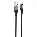 Foneng X112 USB-A na Lightning kabel 2.4A, 1m (crni)