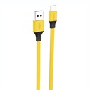 Foneng X96 USB-A na USB-C kabel 2.4A, 1m (žuti)