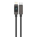 Foneng XS05 PD27W USB-C na Lightning kabel, 1,2 m (crni)