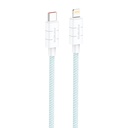 Foneng XS02 PD27W USB-C na Lightning kabel, 1,2 m (plavi)