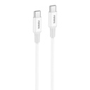 Foneng X106 60W USB-C na USB-C kabel, 1,2 m (bijeli)