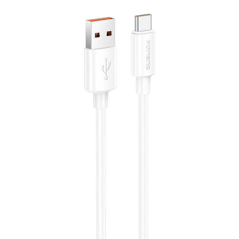 USB-A na USB-C kabel Foneng X108 3A, 1m (bijeli)