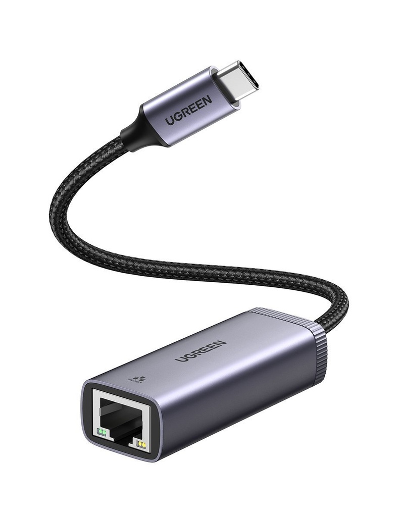 Mrežni adapter UGREEN CM483 USB-C na RJ45 (sivo)