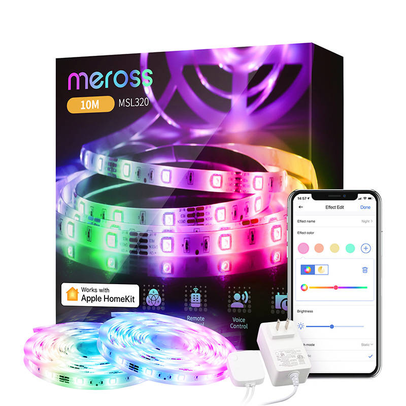 Pametna Wi-Fi svjetlosna traka MSL320 Meross (HomeKit)