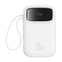 Baseus QPow 2 10000mAh 30W powerbank (bijeli)