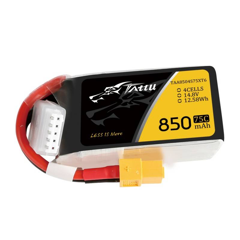 Baterija Tattu 850mAh 14.8V 75C 4S1P XT60