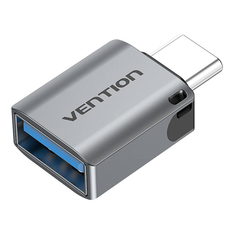 Vention CDQH0 USB-C muški na USB 3.0 adapter (sivo)