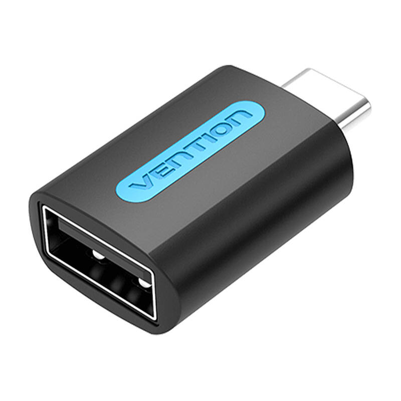 Vention USB adapter CDTB0, USB-C muški na USB 2.0 ženski (crni)