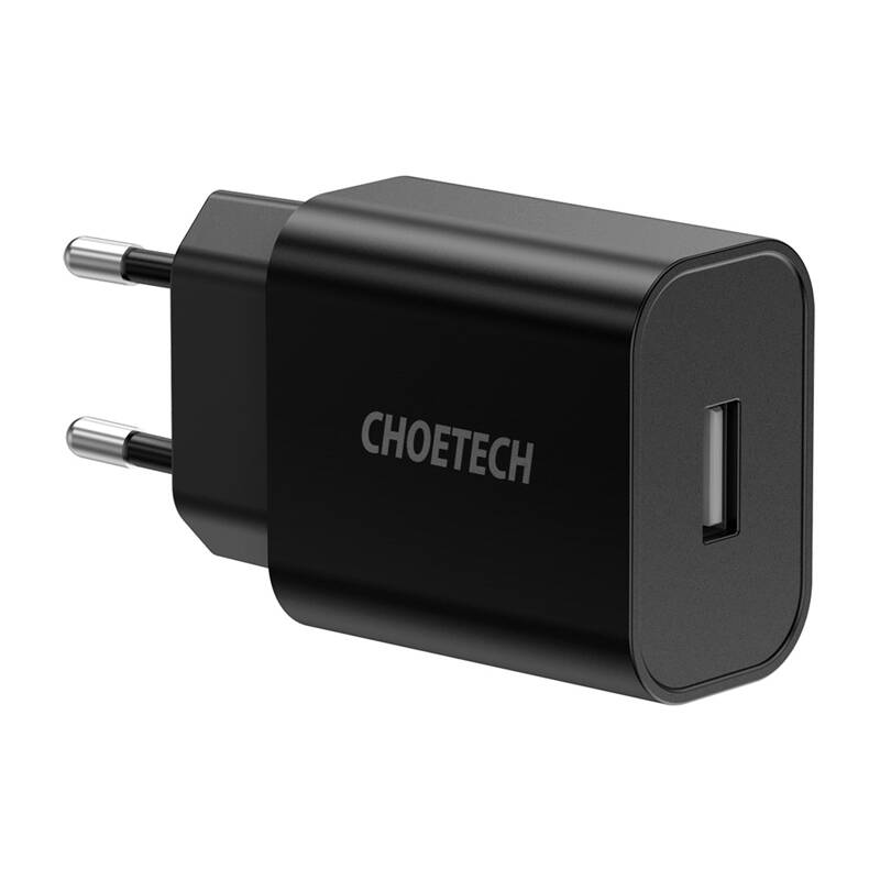 Choetech Q5002 12W USB-A punjač (crni)