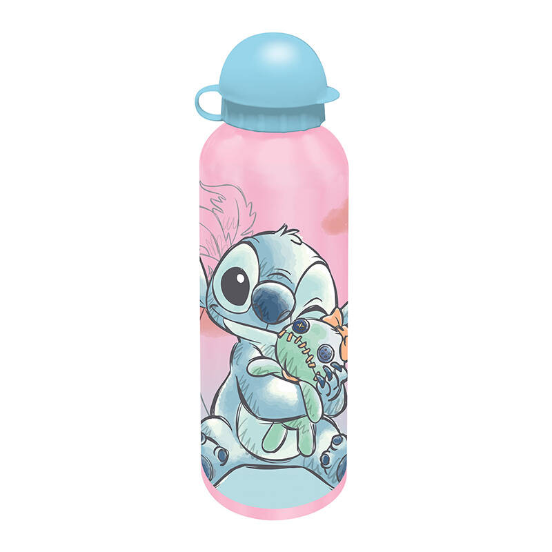 Boca za vodu 500ml Stitch ST00057 KiDS Licensing (roza)