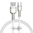 USB kabel za USB-C Baseus Cafule, 66W, 1m (bijeli) (paket od 5 komada)