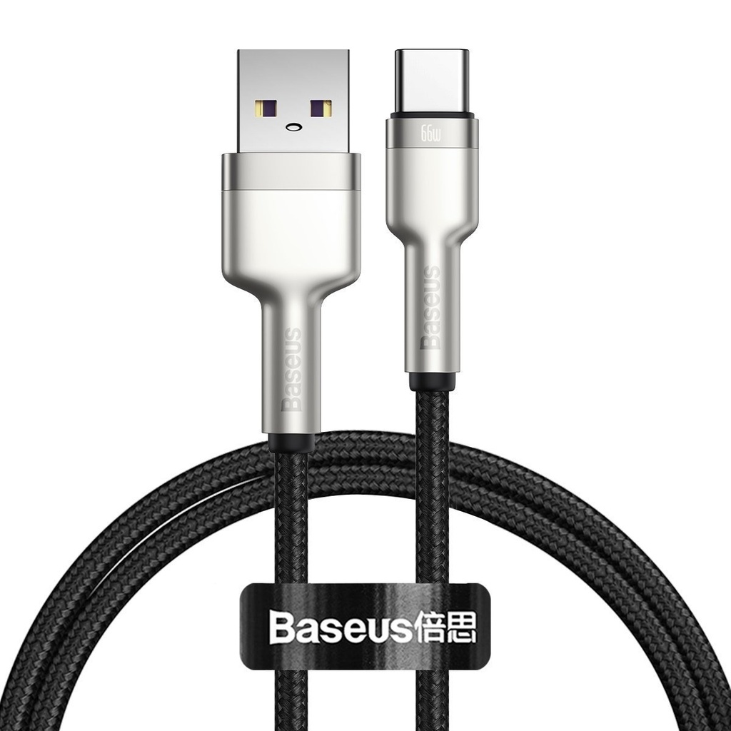 USB kabel za USB-C Baseus Cafule, 66W, 1m (crni)